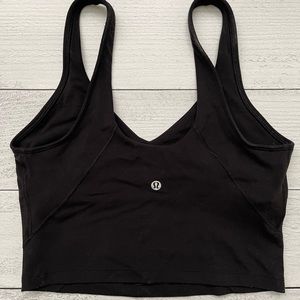 black lululemon align tank top